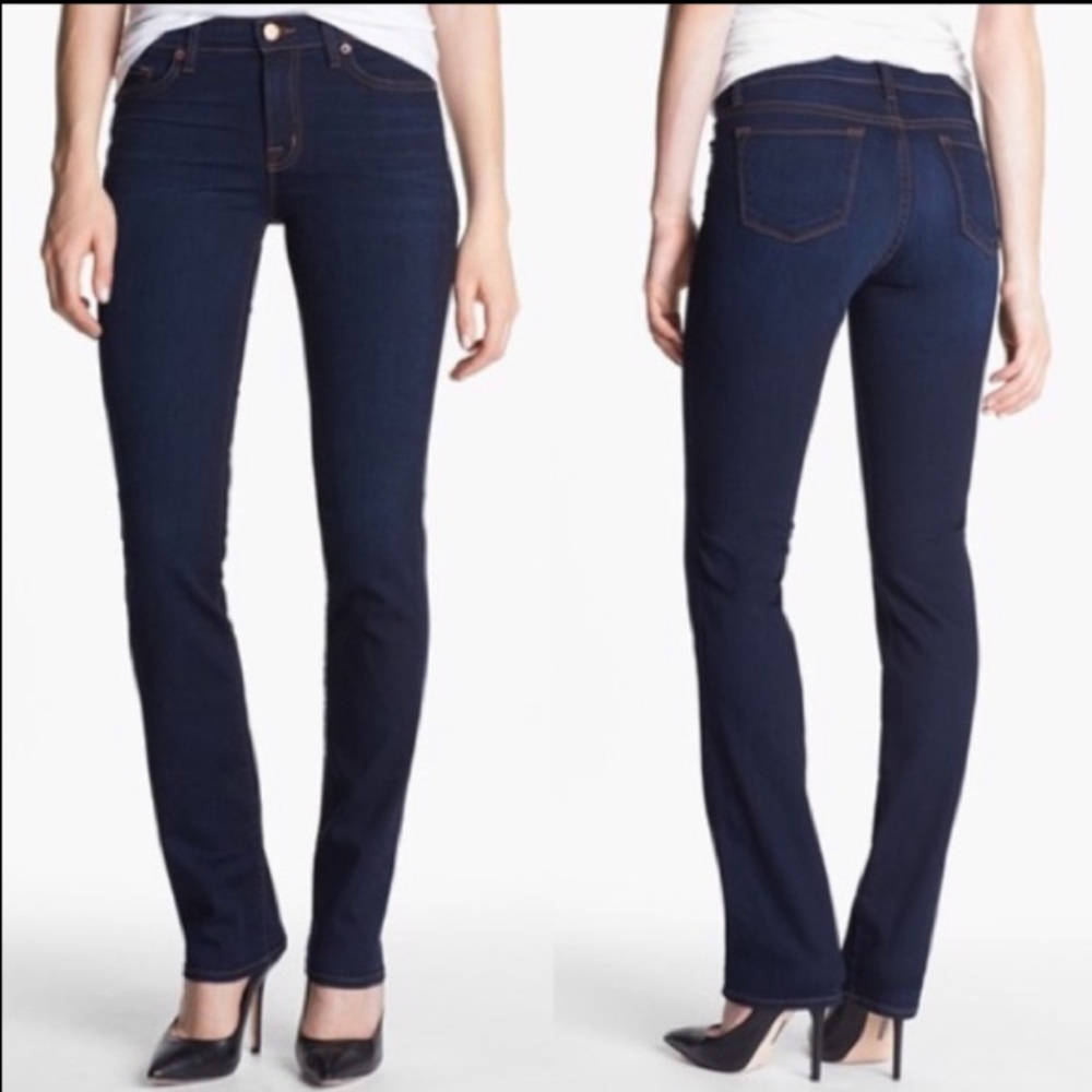 J Brand The Cigarette Leg Ink Wash Skinny Jeans 28